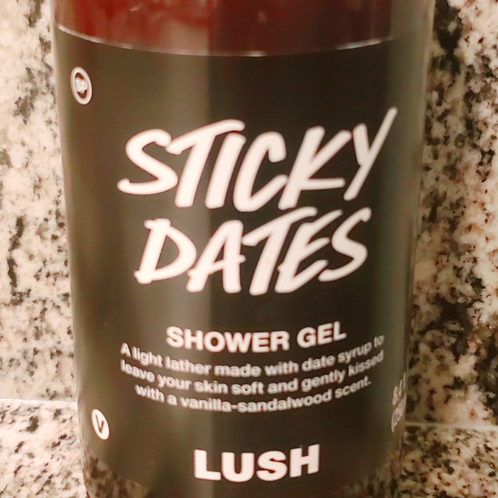 Lush Cosmetics Sticky Dates Shower Gel